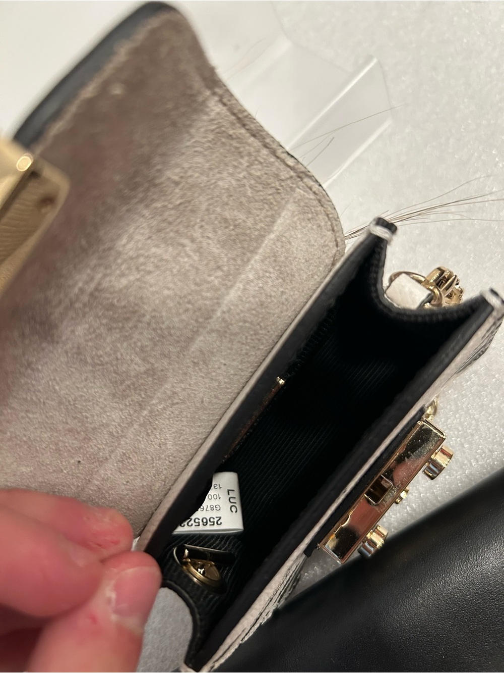 Furla White Tiger Face jungle collection Mini Crossbody Bag - Picture 7 of 8